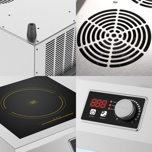 Bếp từ công nghiệp phẳng đơn 5kW SBN-TP5A-05 - Ảnh 2