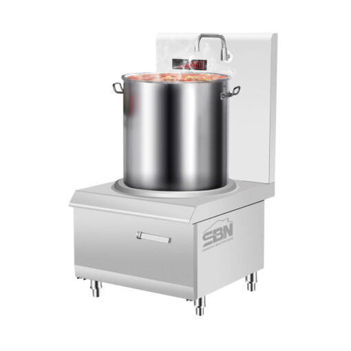 Bếp hầm điện từ đơn công nghiệp 15kW SBN-TL15C-02 100L