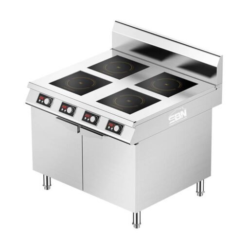 Bếp từ công nghiệp 4 vùng nấu mặt phẳng 4x3.5kW (14kW) SBN-4BZL3.5X-10