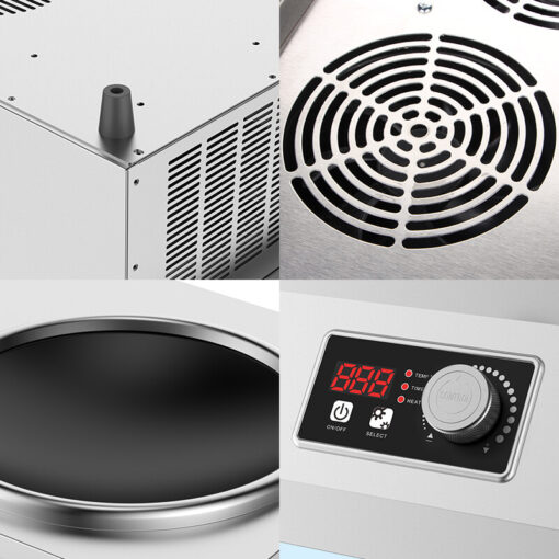 Bếp từ công nghiệp lõm đơn 3.5kW SBN-TA3.5A-11D - Ảnh 5
