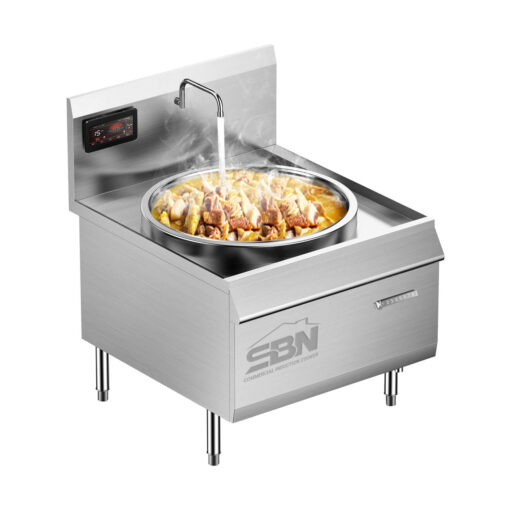 Bếp xào chảo liền đơn điện từ công nghiệp 30kW SBN-DC30C-10
